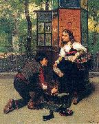 Mosler, Henry A Fair Exchange oil painting